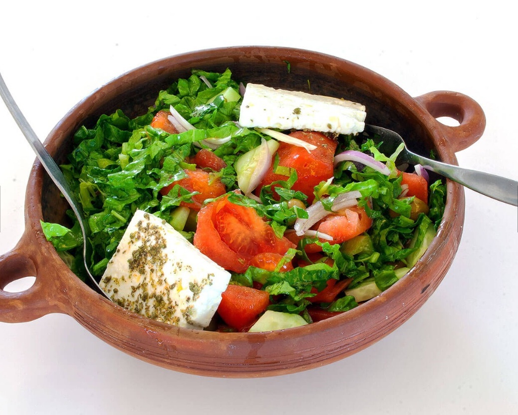 Green Salad with Feta